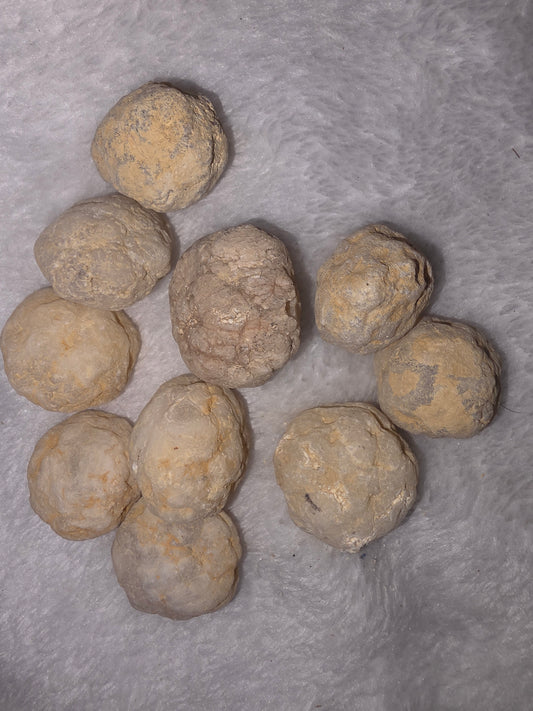 10 "Baby" Moroccan Sugar Geodes