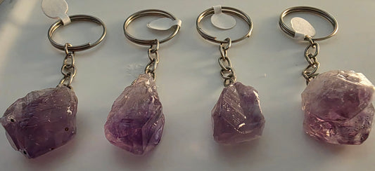Amethyst Keychains from Uruguay