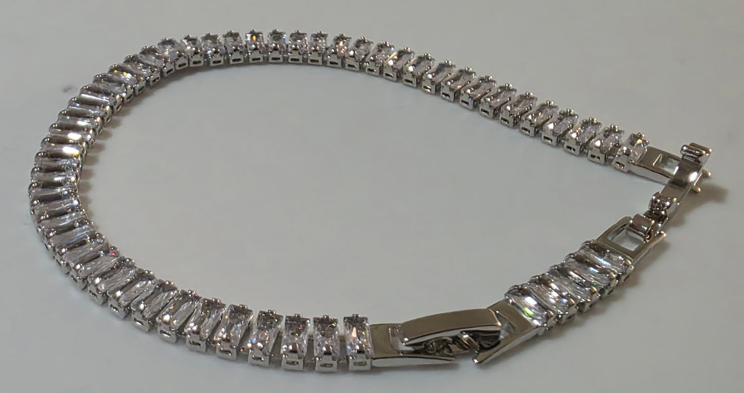 "Diamond" Tennis Bracelet